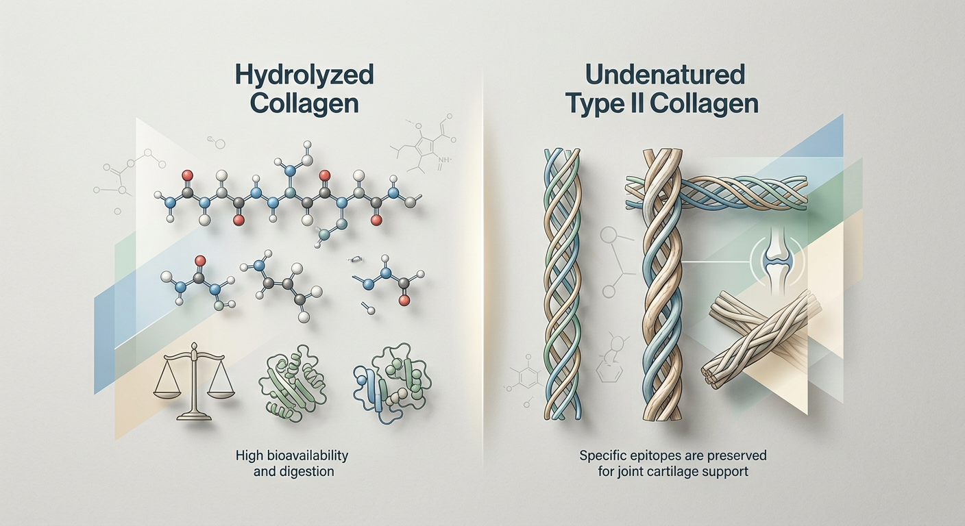 Gelken erklärt Unterschiede zwischen hydrolysiertem und nicht-denaturiertem Typ-II-Kollagen