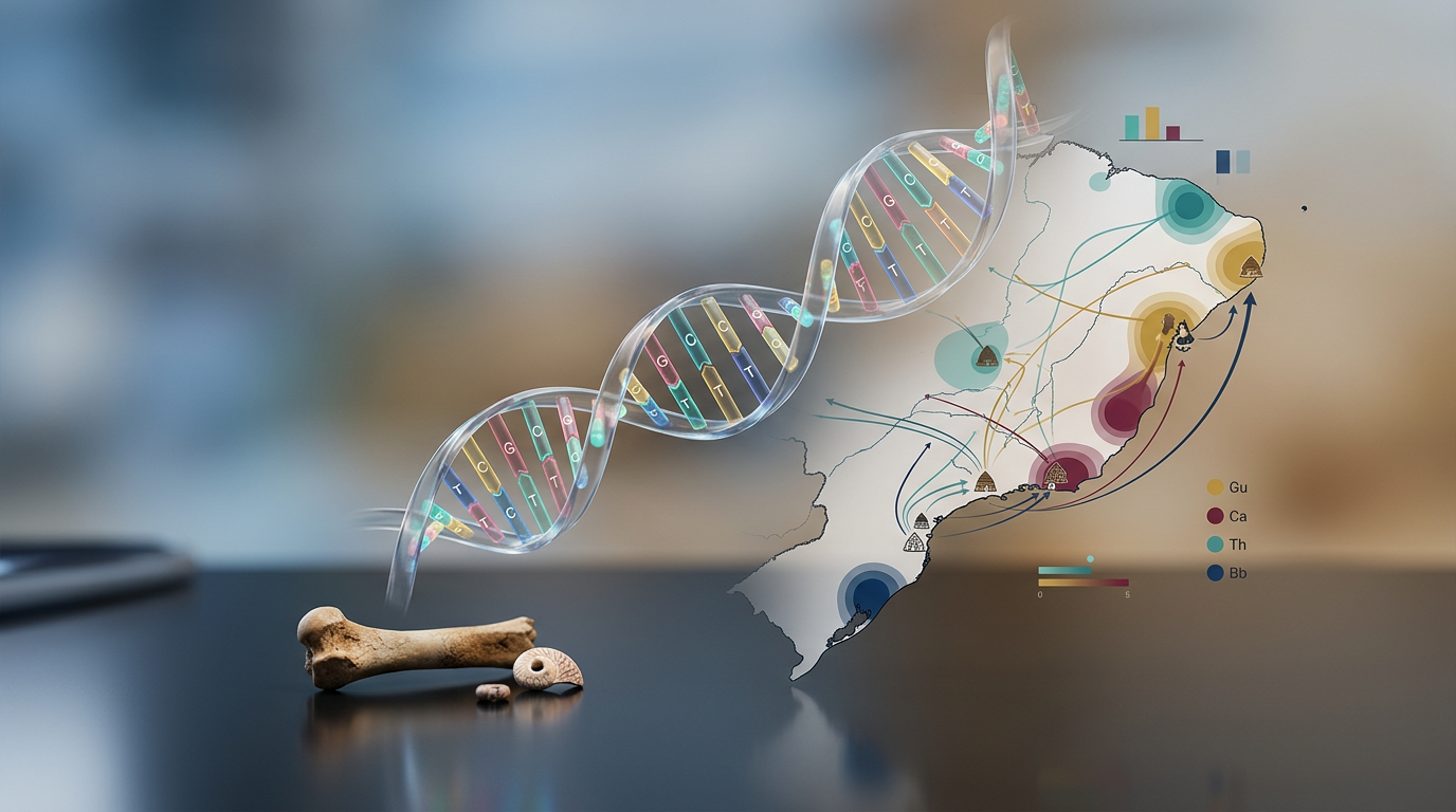 Genomstudie avslöjar genetisk mångfald i antika brasilianska kustsamhällen