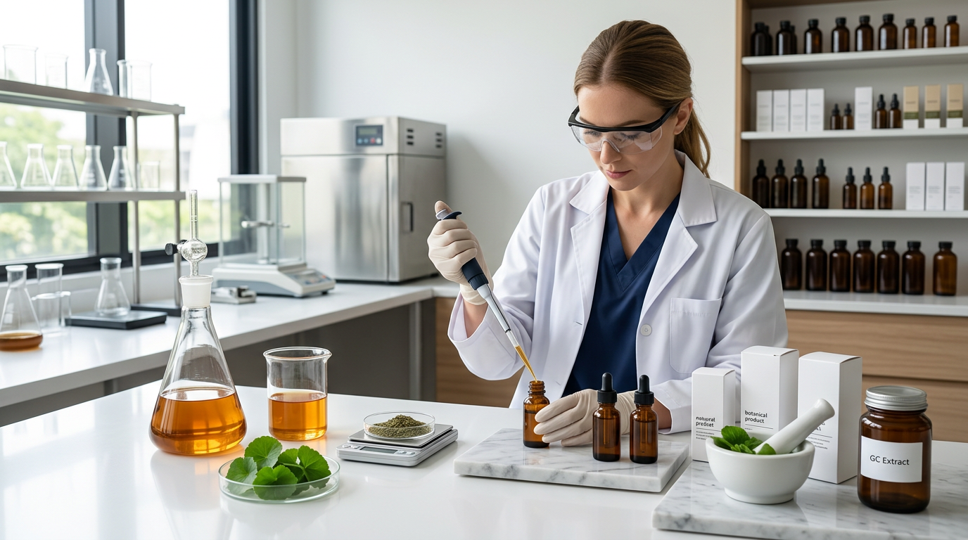 Gotu Kola-Extrakt wird beliebt in Wellness-Produkten