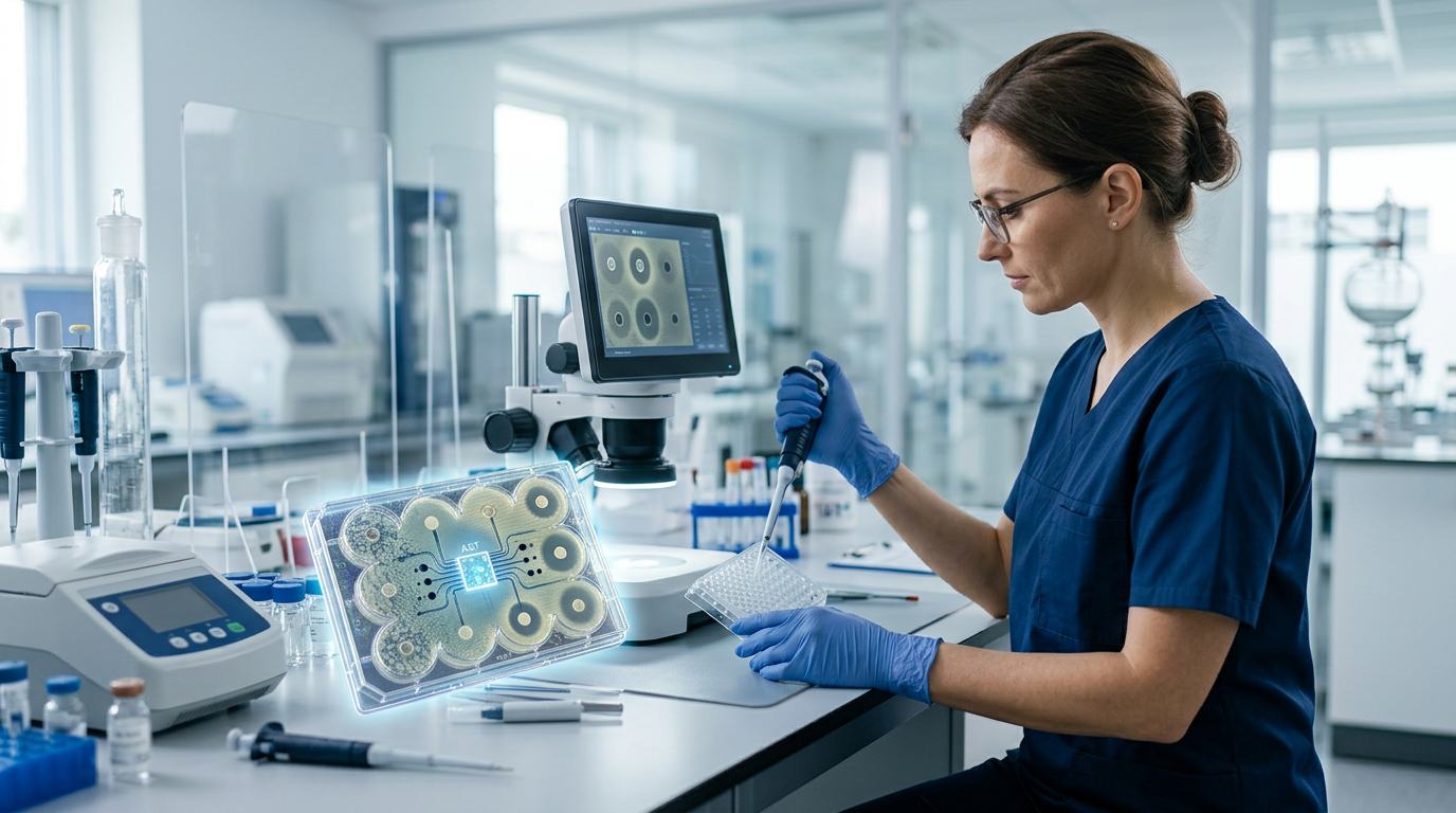 Gradientech obtient un brevet européen pour son système de test de sensibilité aux antibiotiques