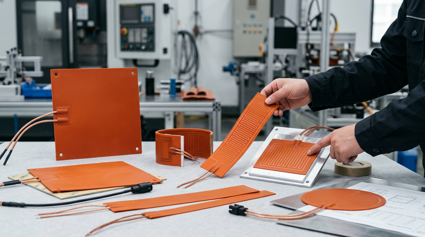 Guide pour la sélection des réchauffeurs en caoutchouc de silicone pour applications industrielles