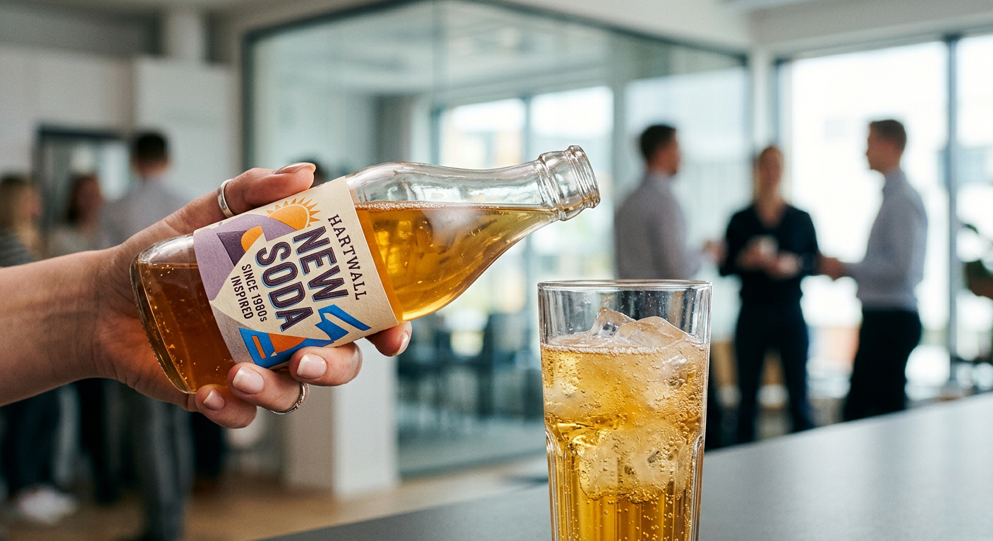Hartwall Launches New Soda Inspired by the 1980s