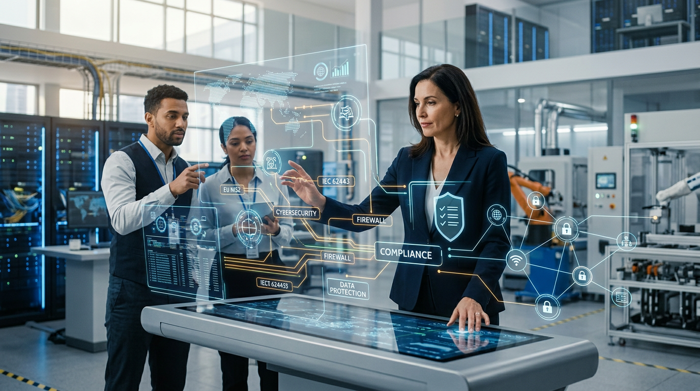 HMS Networks berättert Industrie bei neuen Cybersicherheitsvorschriften