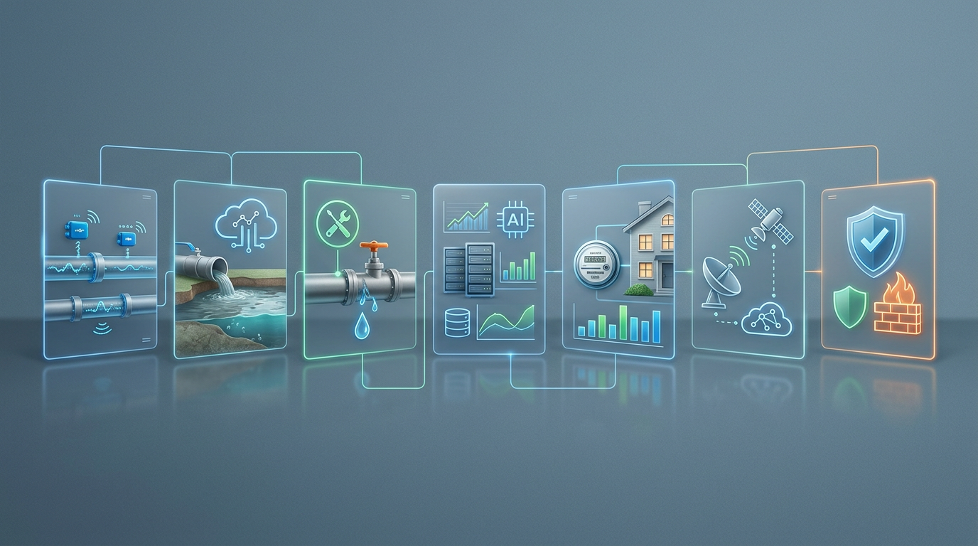 HMS Networks: 7 IoT-teknologiaa vesienhallinnan tehostamiseksi