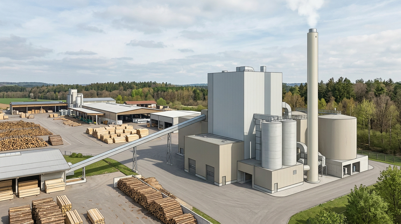 Holzwerke Ladenburger nimmt neues Biomasse-Heizkraftwerk in Betrieb