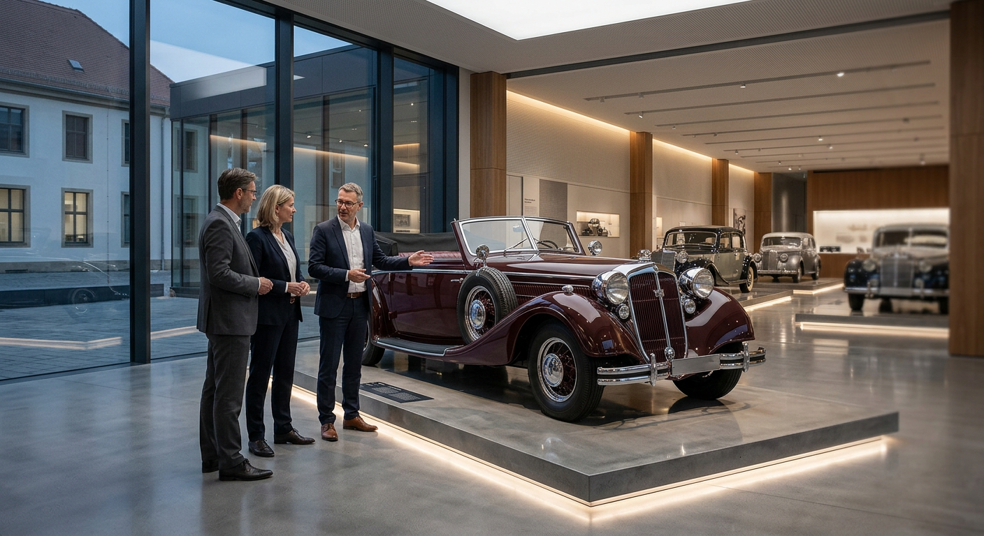Horch Museum Zwickau präsentiert Automobil-Meisterwerke