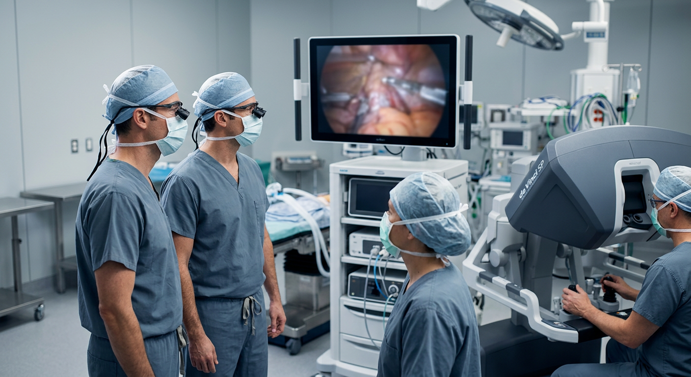 Intuitive führt da Vinci SP-Chirurgiesystem ein