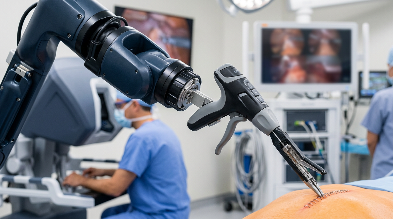 Intuitive Surgical stellt SureForm-Chirurgie-Häftgerät vor