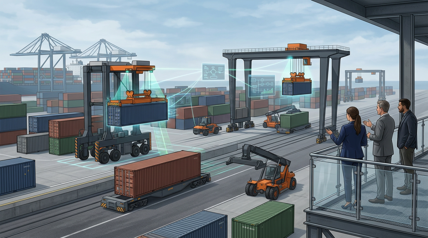 Kalmar propose un système d'automatisation autonome pour tout équipement de terminal
