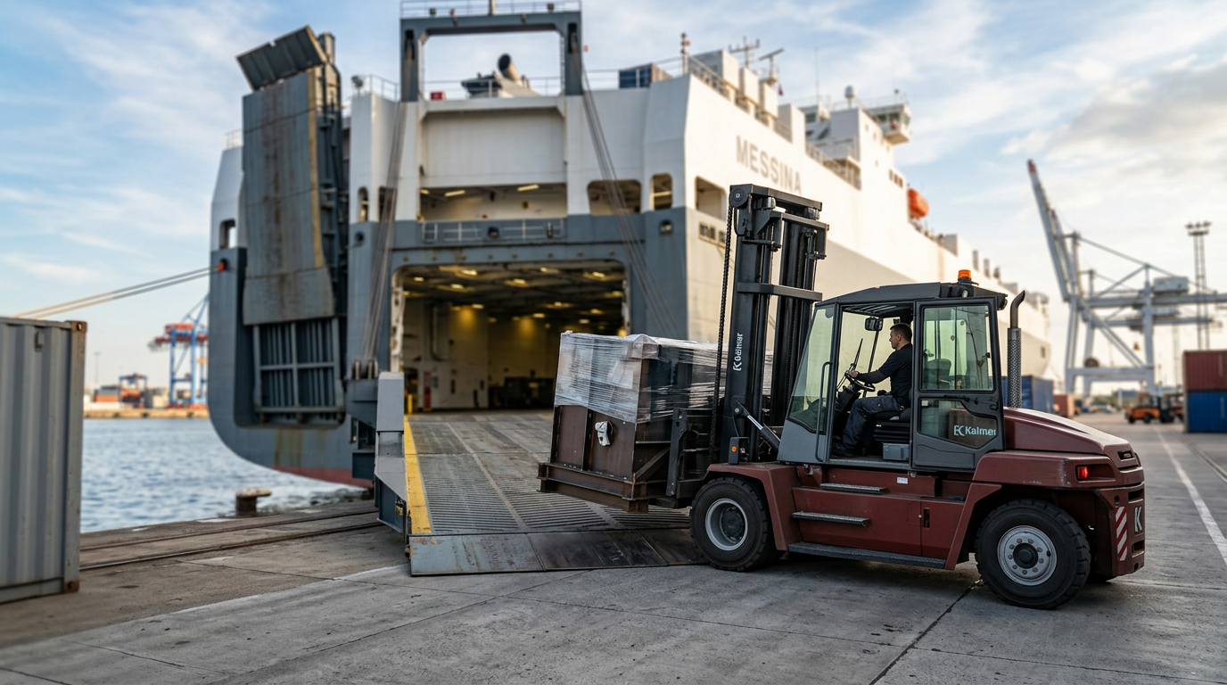 Kalmar fournit des chariots élévateurs RoRo à Messina Line en Italie
