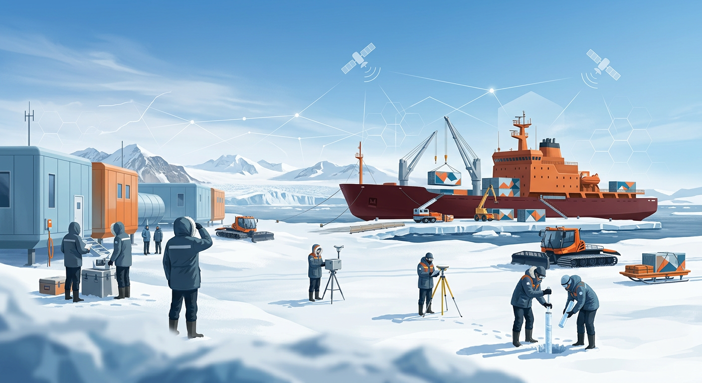 KBR Awarded $8 Billion Contract for Antarctic Science and Engineering Support