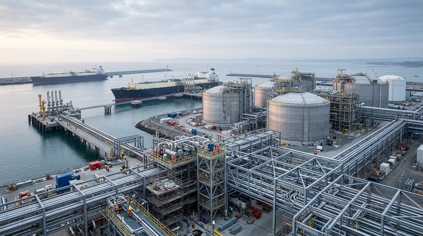 KBR remporte un contrat de conception pour l'expansion d'un terminal GNL
