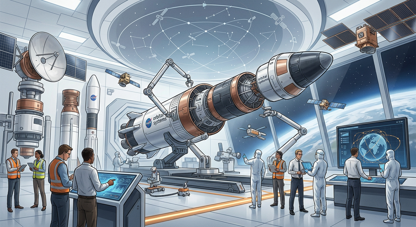 KBR Joint Venture erhält NASA-Vertrag über 719 Mio. USD für Orbitalsysteme