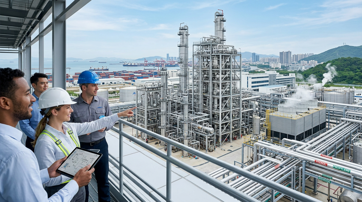 La technologie phénol de KBR sélectionnée par SABIC Fujian Petrochemicals