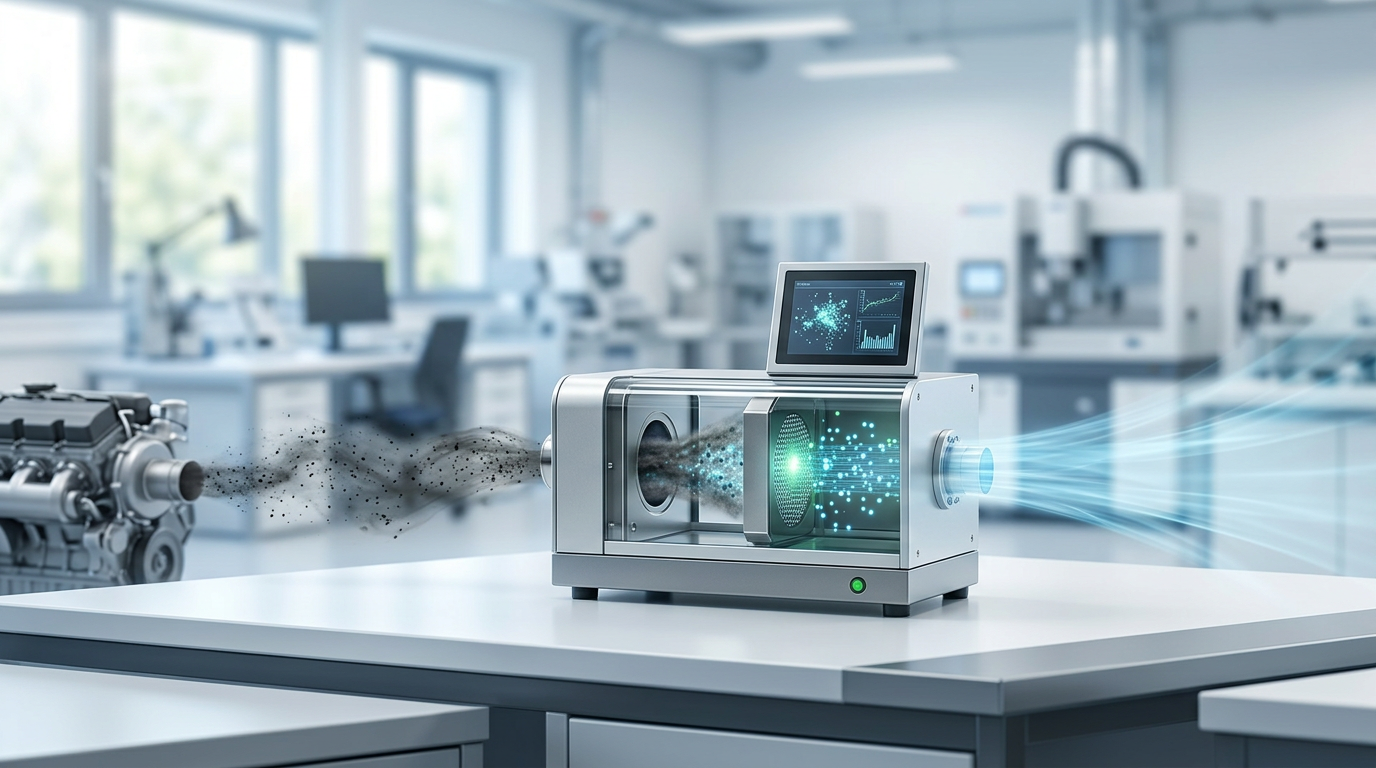 KNESTEL offers solutions for diesel exhaust particle measurement