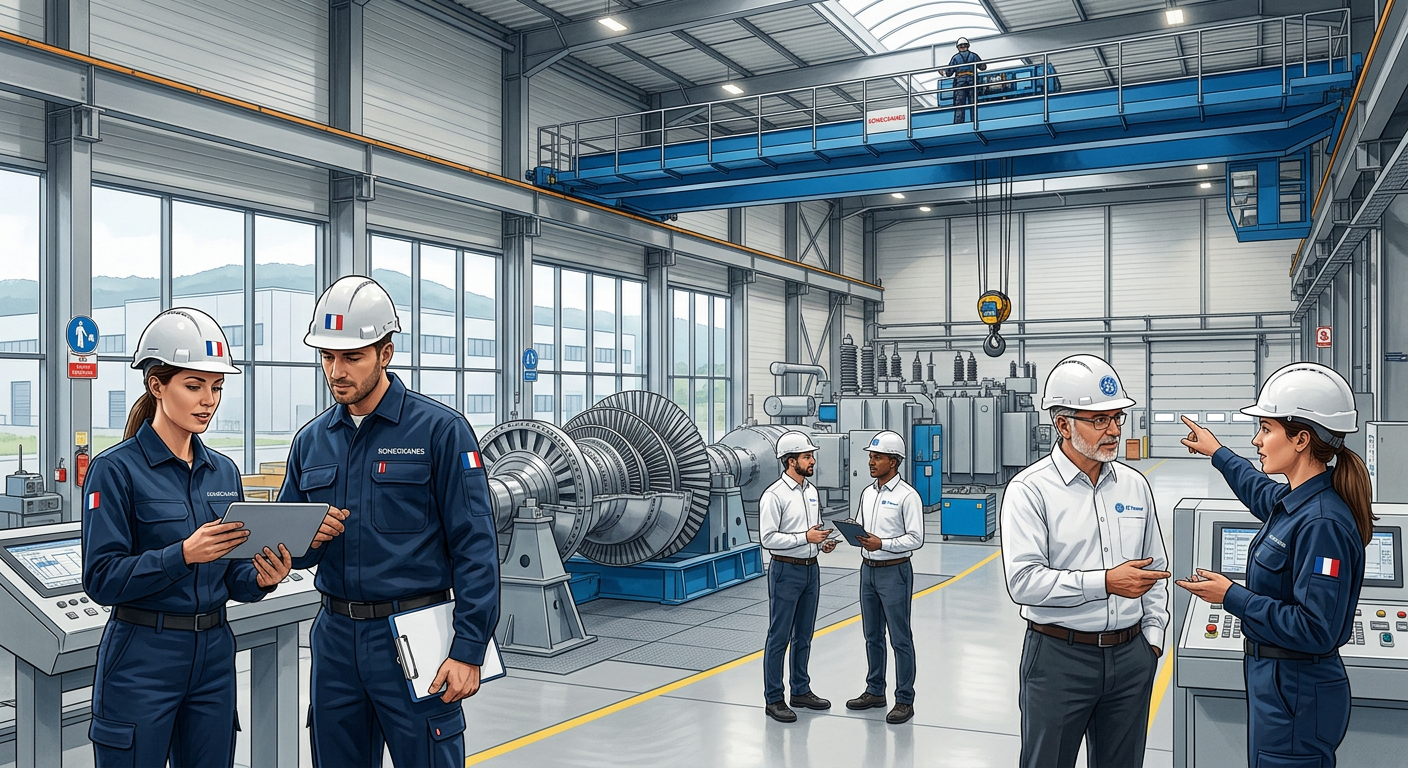 Konecranes tecknar serviceavtal med GE Power i Frankrike