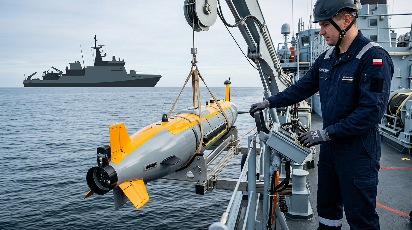 Kraken Robotics décroche un contrat majeur pour des systèmes de chasse aux mines de la Marine polonaise