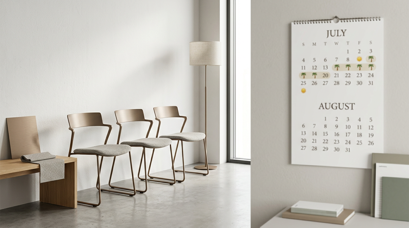 Lammhults Design Group : Fermeture estivale et nouvelle finition de produit
