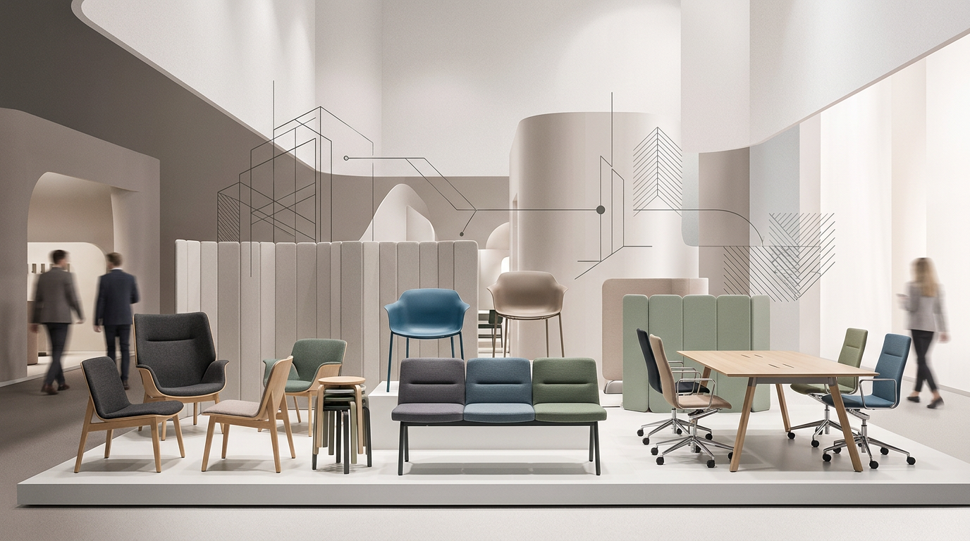 Lammhults Design Group B stellt auf der Orgatec 2018 in Köln aus