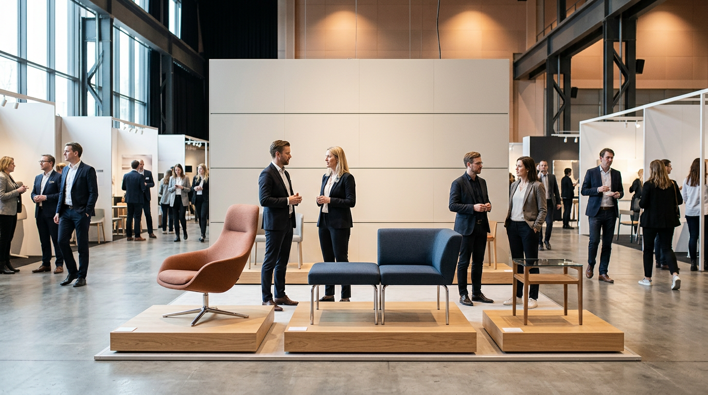 Lammhults présente ses nouveaux produits à Trends & Traditions