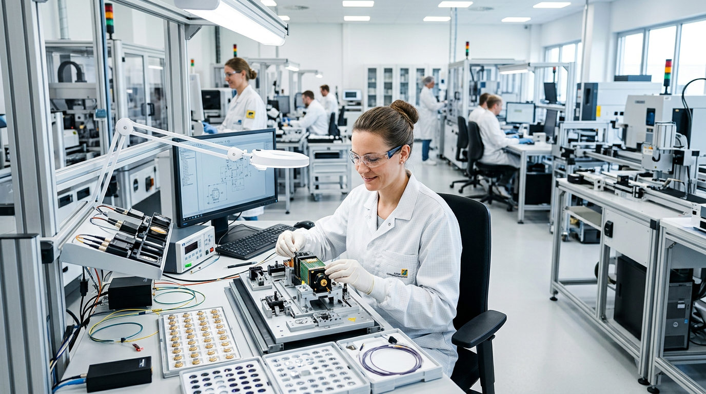 Laser Components étend sa production et obtient une reconnaissance
