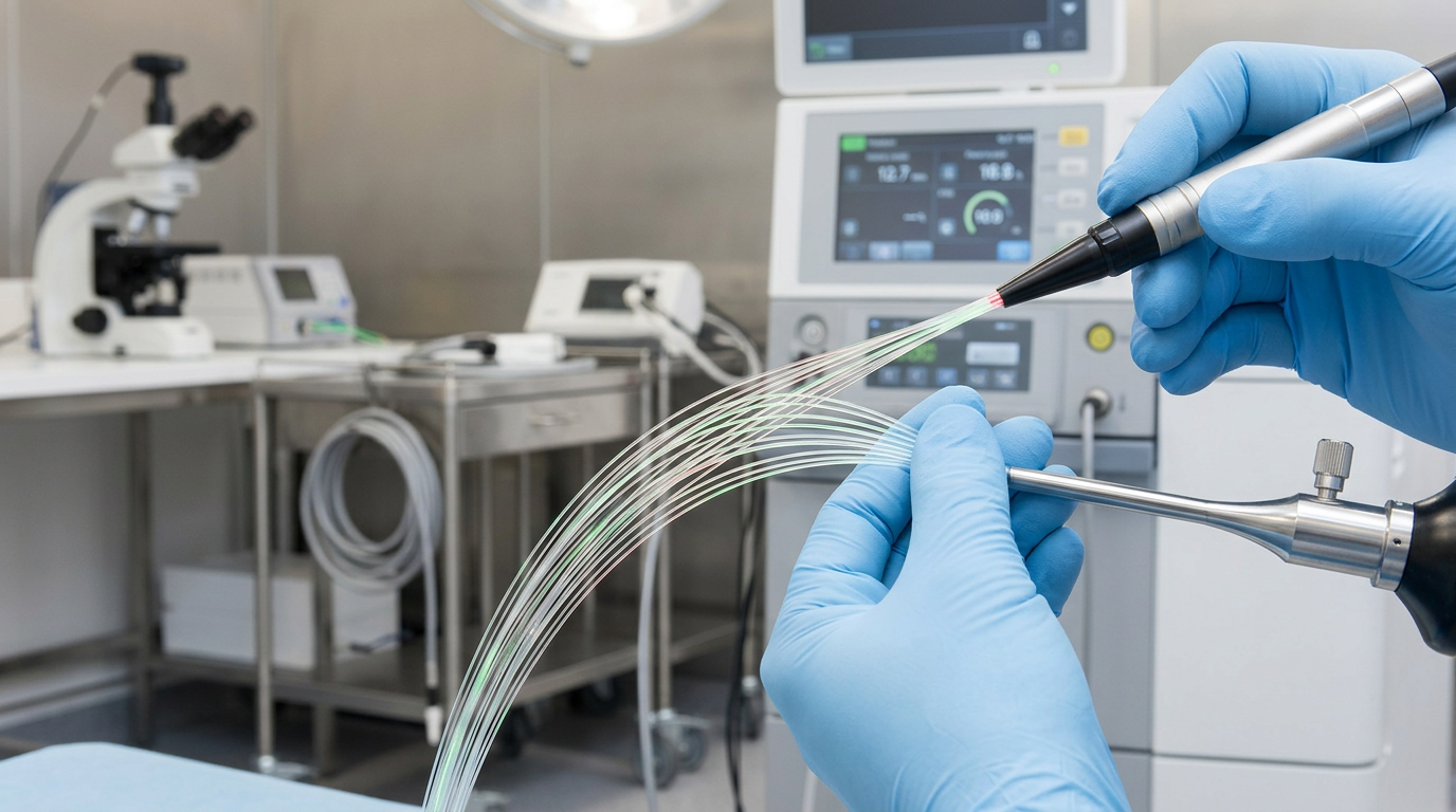 Laser Components fournit des fibres optiques pour les procédures médicales