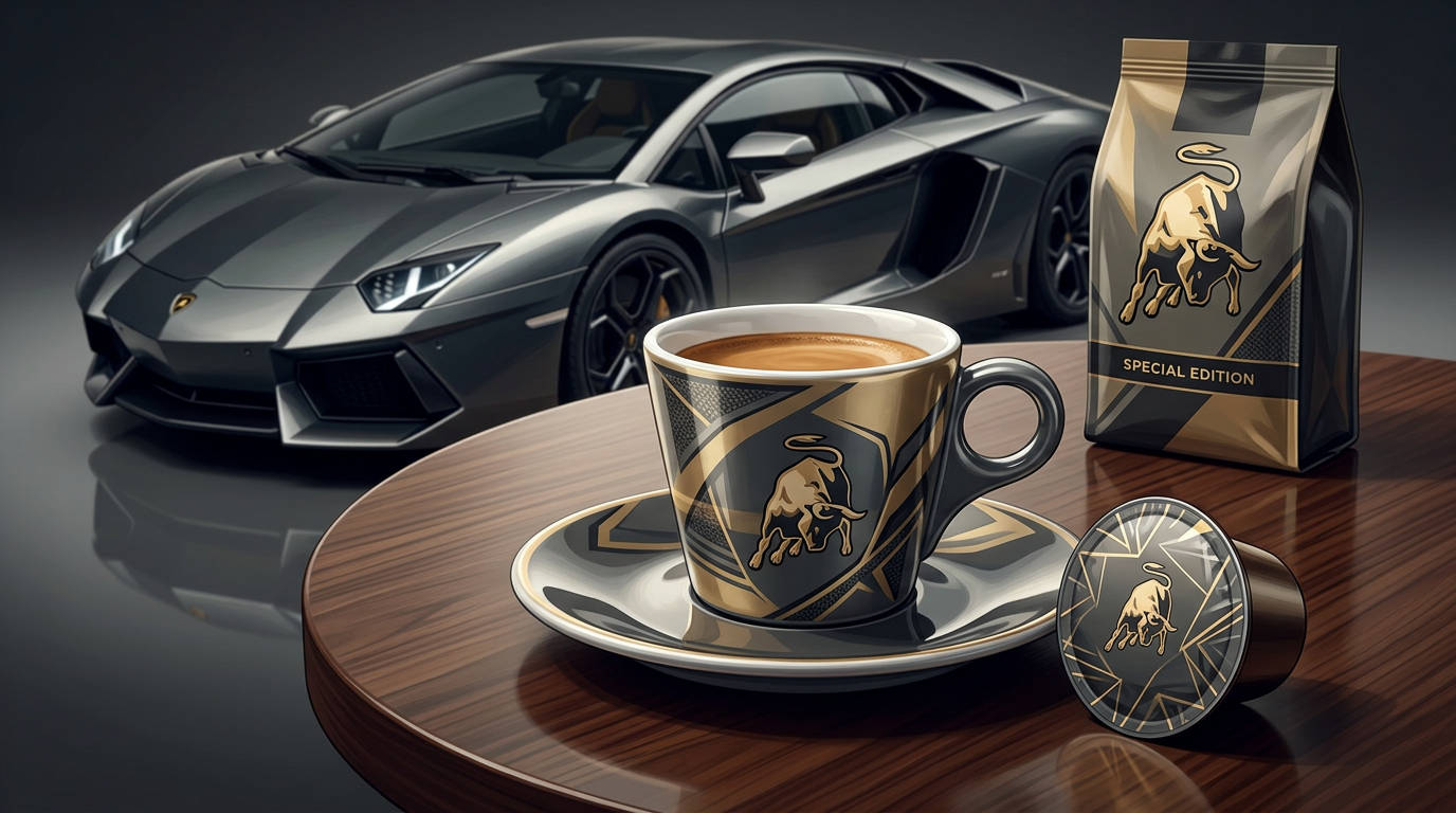 Lavazza et Lamborghini lancent une édition spéciale d'espresso