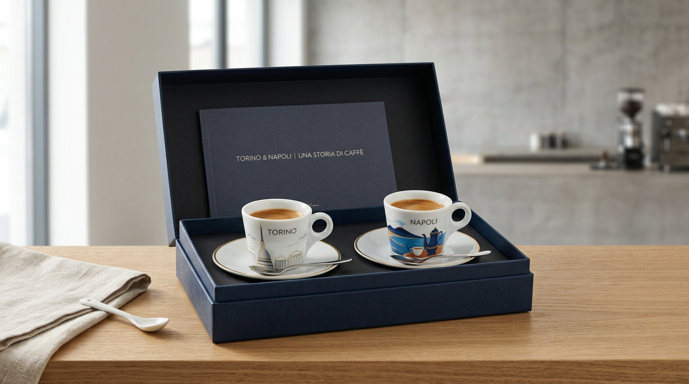 Lavazza lance un set de tasses à expresso "Torino et Naples"