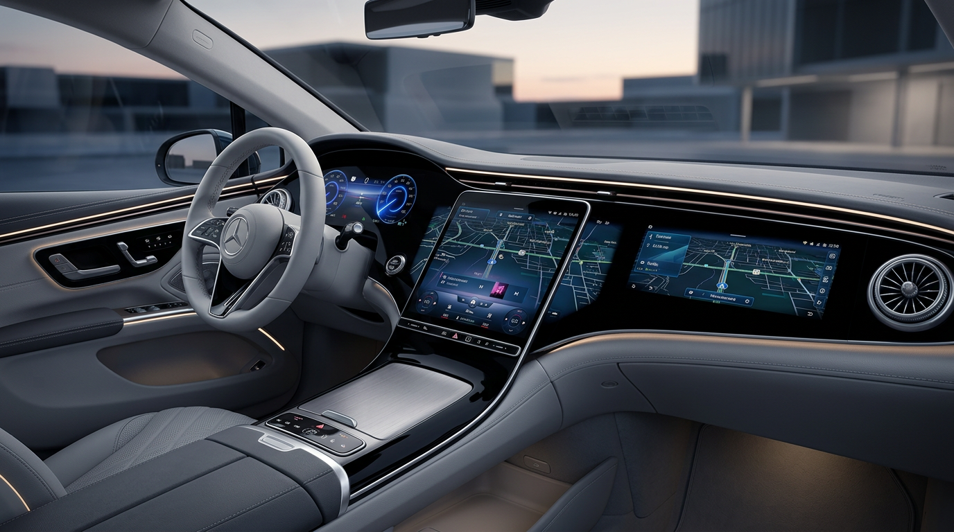 LG Develops Distortion-Free OLED Automotive Displays