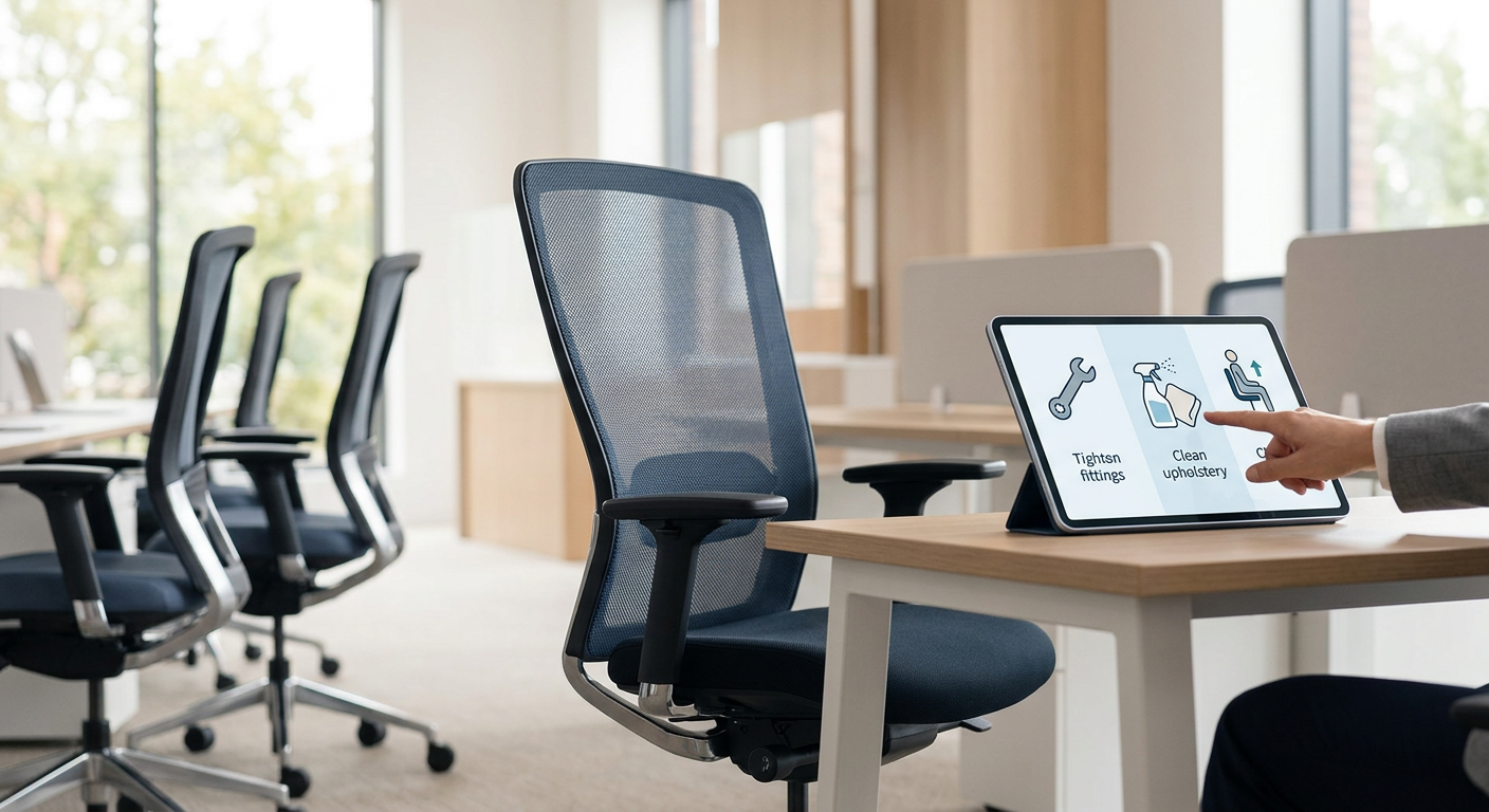 LiberNovo veröffentlicht Pflegehinweise für Omni Chairs