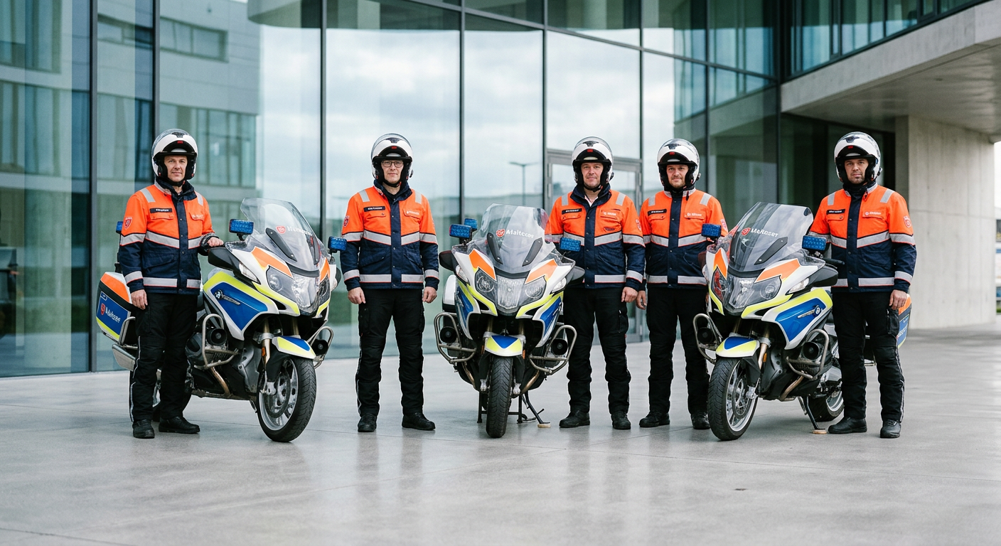 Malteser establishes motorcycle unit in Germany