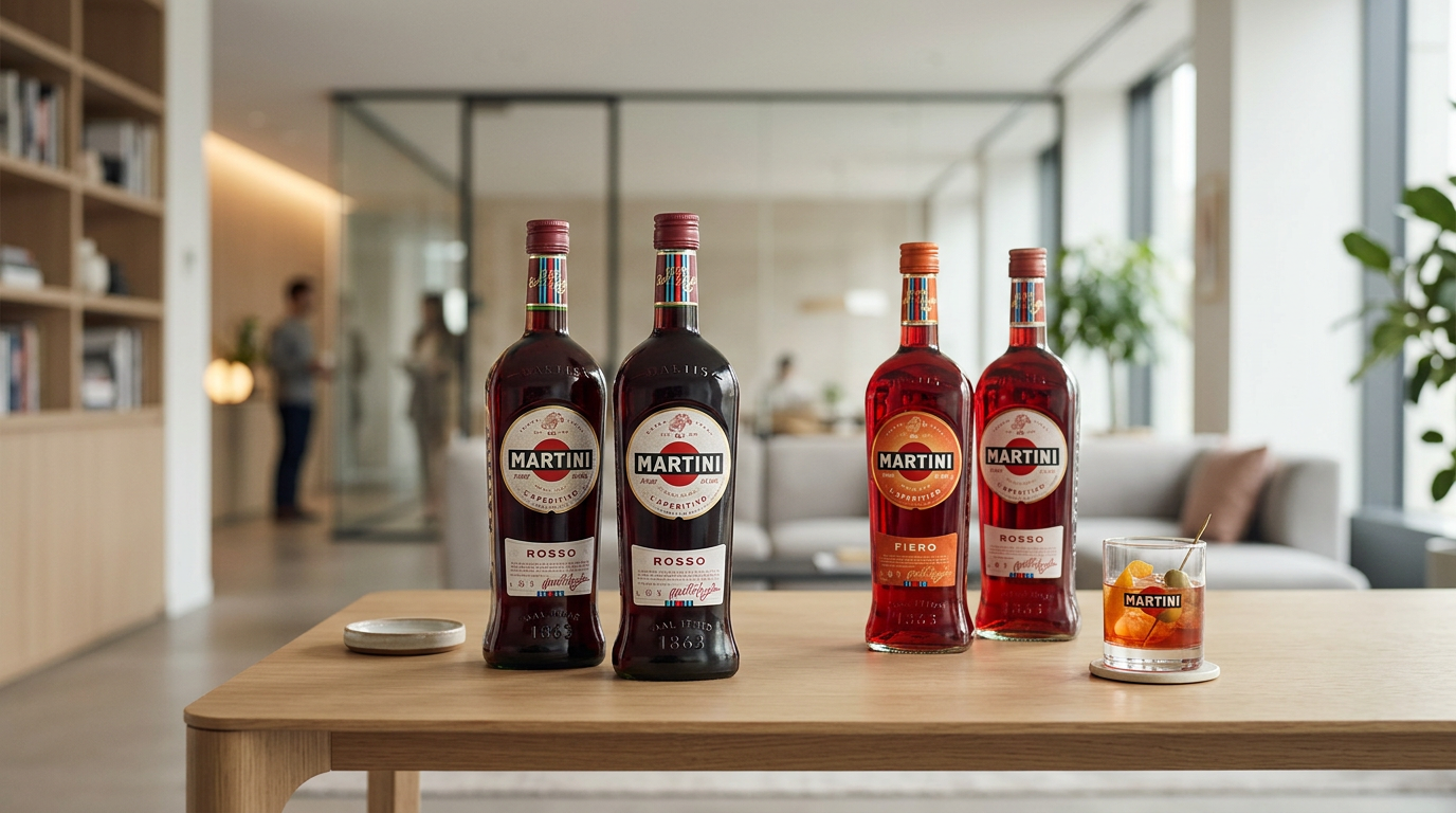Martini Lance un Nouveau Design d'Emballage Mondial