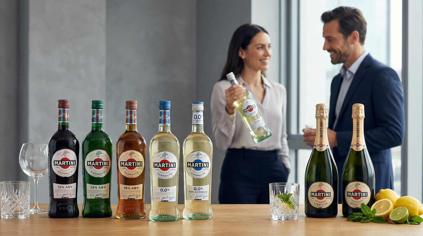 Martini präsentiert neues Verpackungsdesign und alkoholfreie Alternativen