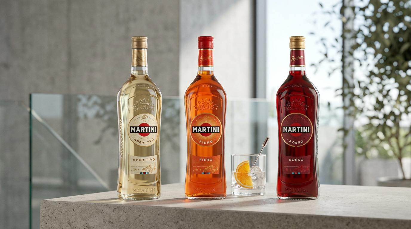 MARTINI : une nouvelle identité visuelle et des emballages modernisés