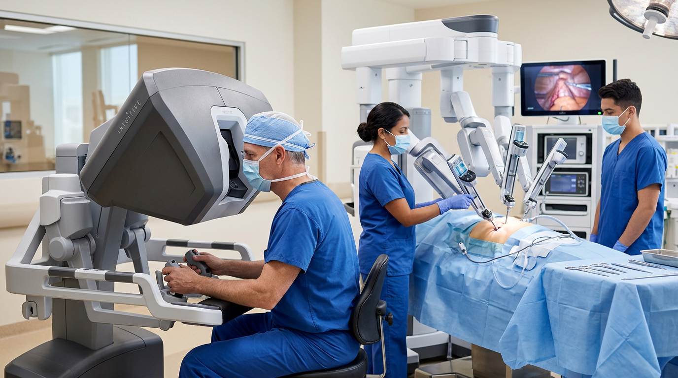 Méta-analyse : la chirurgie robotique réduit les risques et la durée des séjours hospitaliers