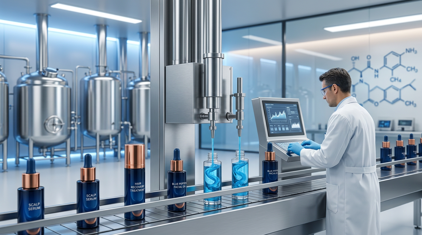 Moes Group lance la fabrication de soins bleus aux peptides de cuivre