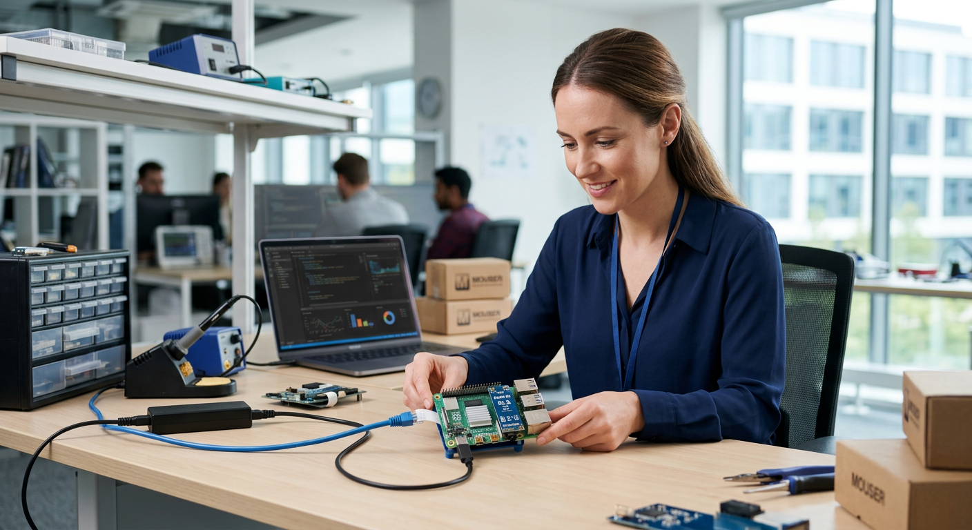 Mouser Electronics distribue le kit IA Hailo 8L de Raspberry Pi