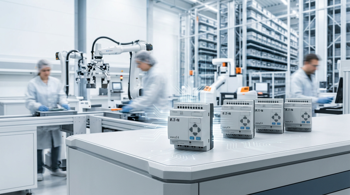 Mouser distribue les nouveaux automates programmables easyE4 Nano d'Eaton