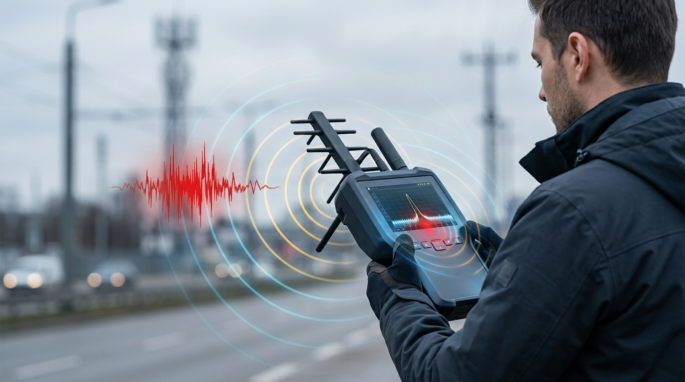 Narda SignalShark auttaa GPS-häirinnän paikantamisessa