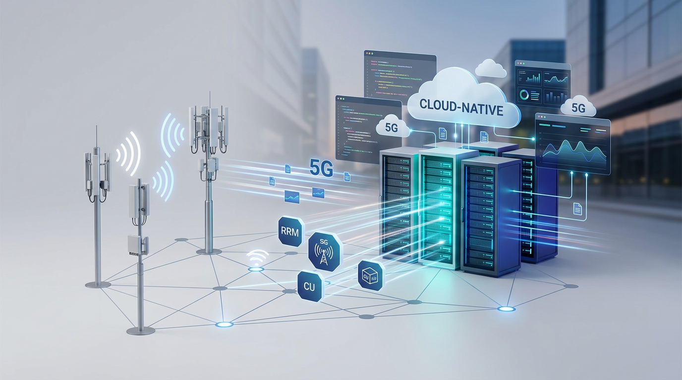 NEC führt Cloud-native Open RAN-Software für 5G-Netze ein