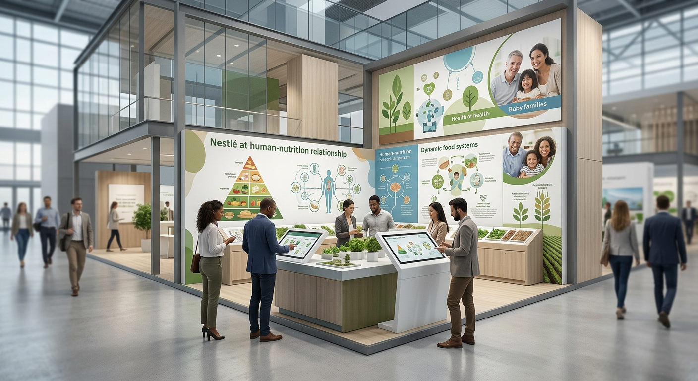 Nestlé expose la relation homme-nutrition à l'Expo 2015