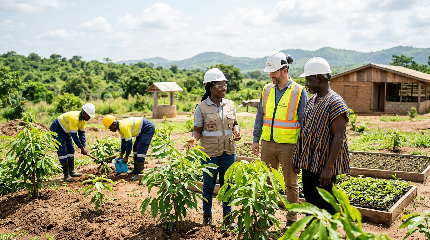 Newcore Gold Rapporte sur ses Initiatives ESG au Ghana