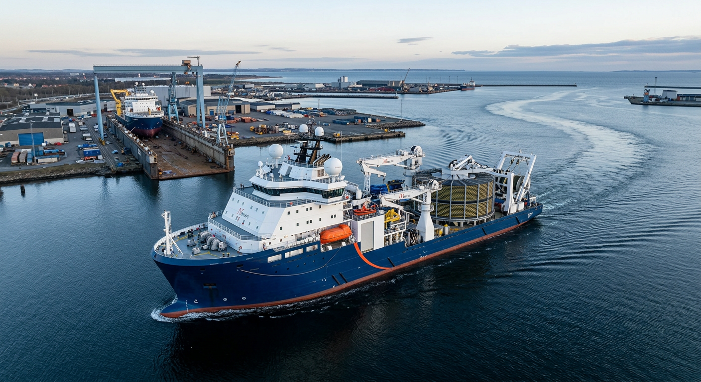 Nexans bestellt drittes modernes See verlege schiff