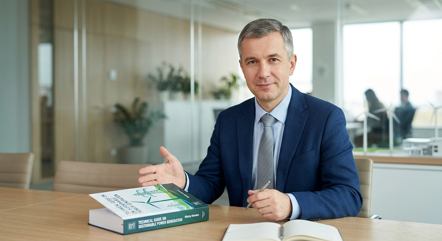 Nikolay Belyakov publie un guide technique sur la production durable d'électricité pour Elsevier