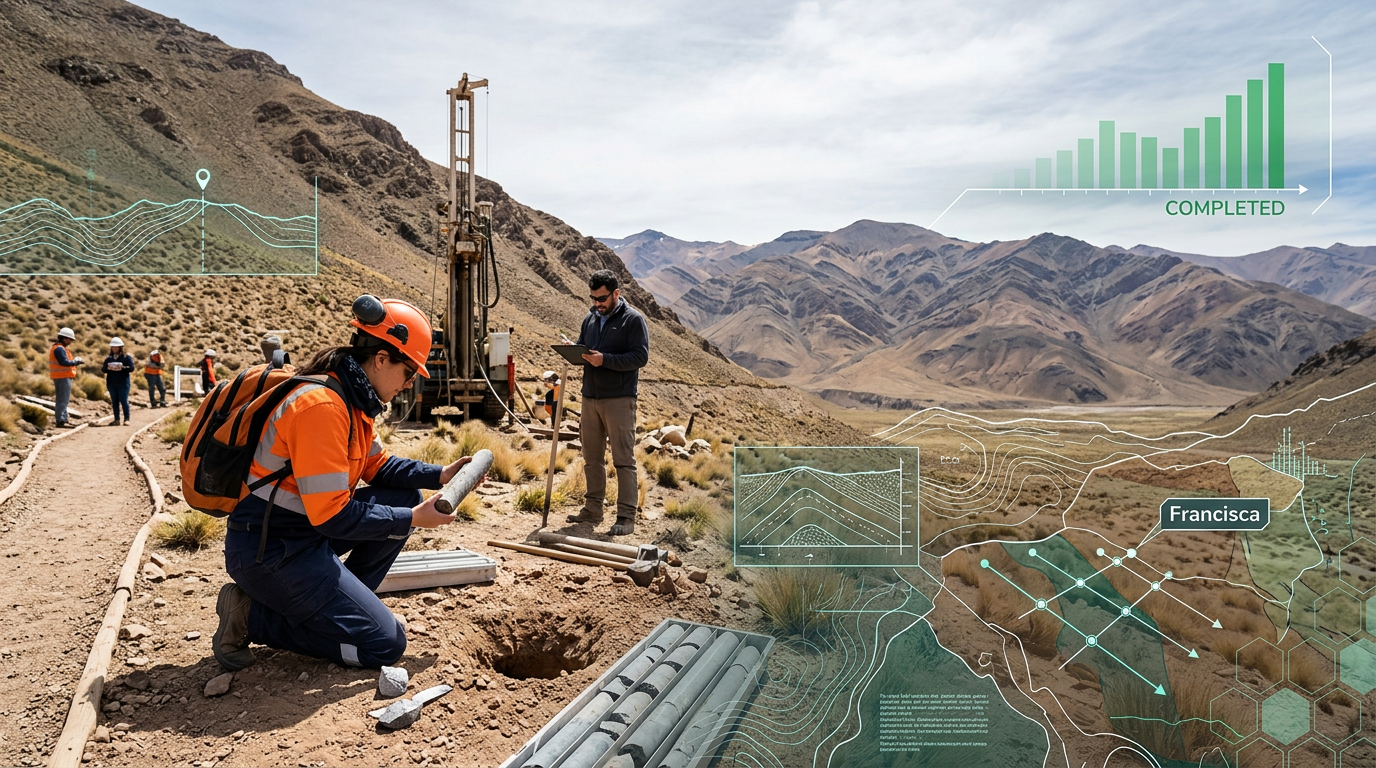 Orestone Mining schließt erste Erkundungsphase für Goldprojekt in Argentinien ab
