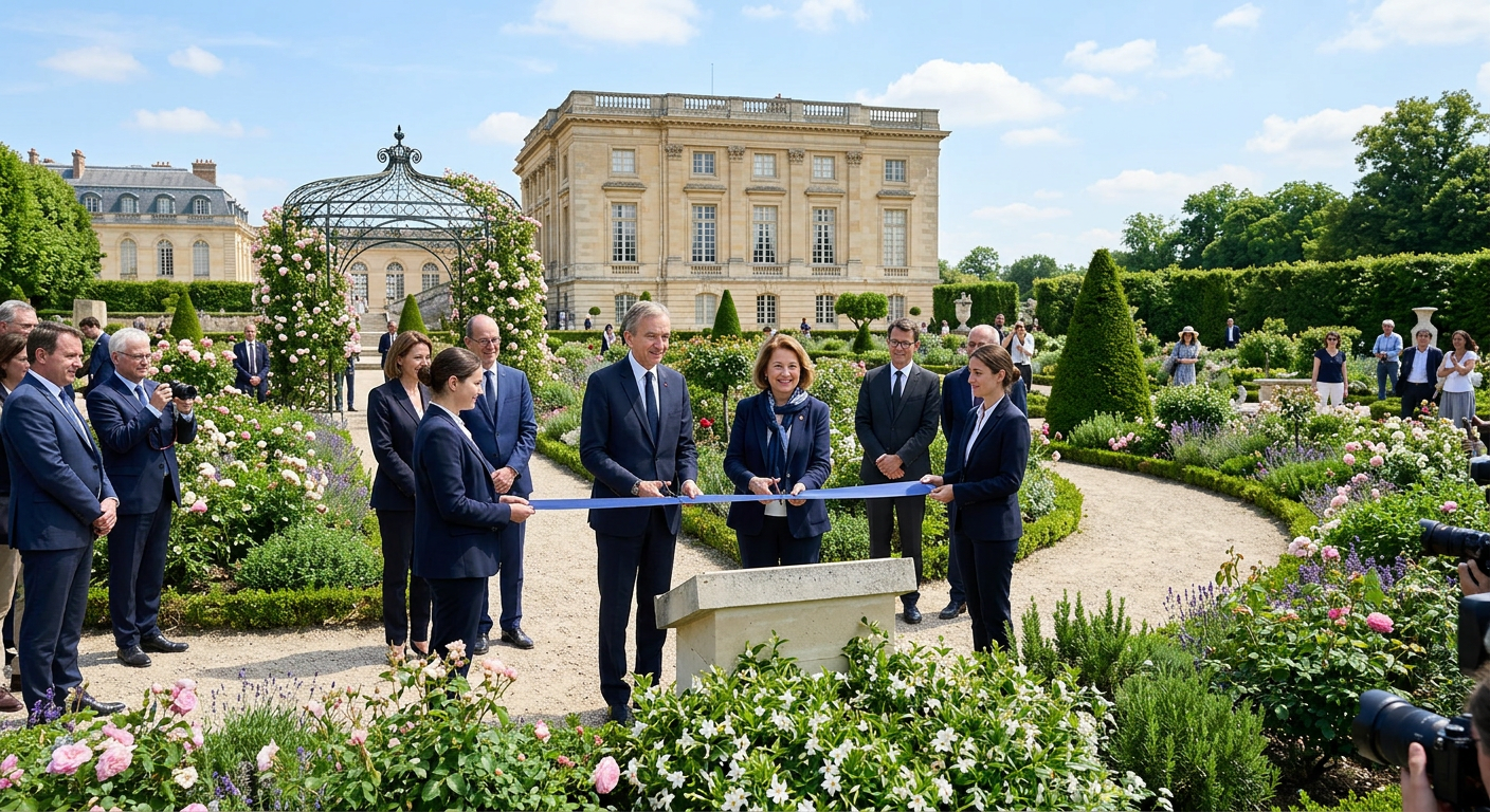 Schloss Versailles eröffnet Parfumeurgarten mit Unterstützung von LVMH