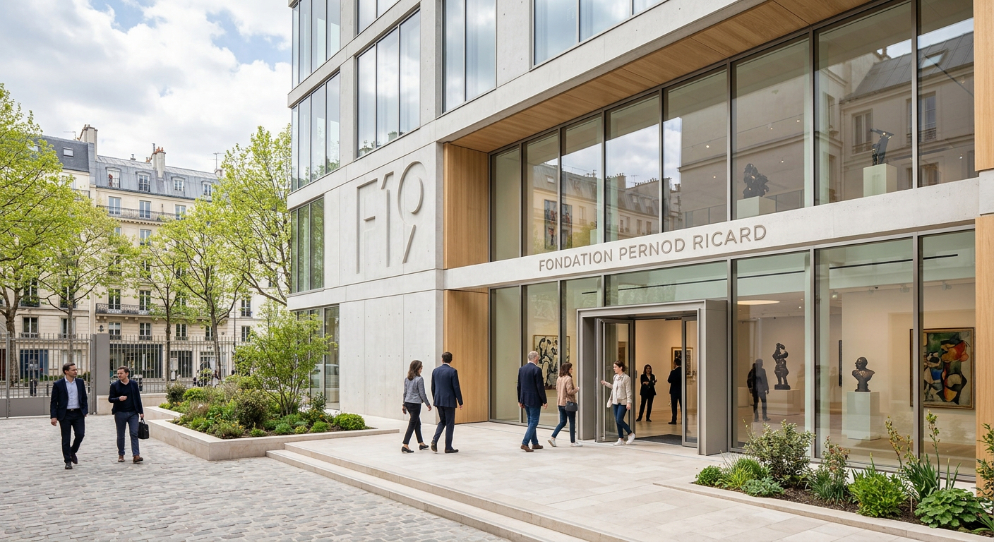Pernod Ricard Stiftung eröffnet am 19. Mai neuen Raum in Paris