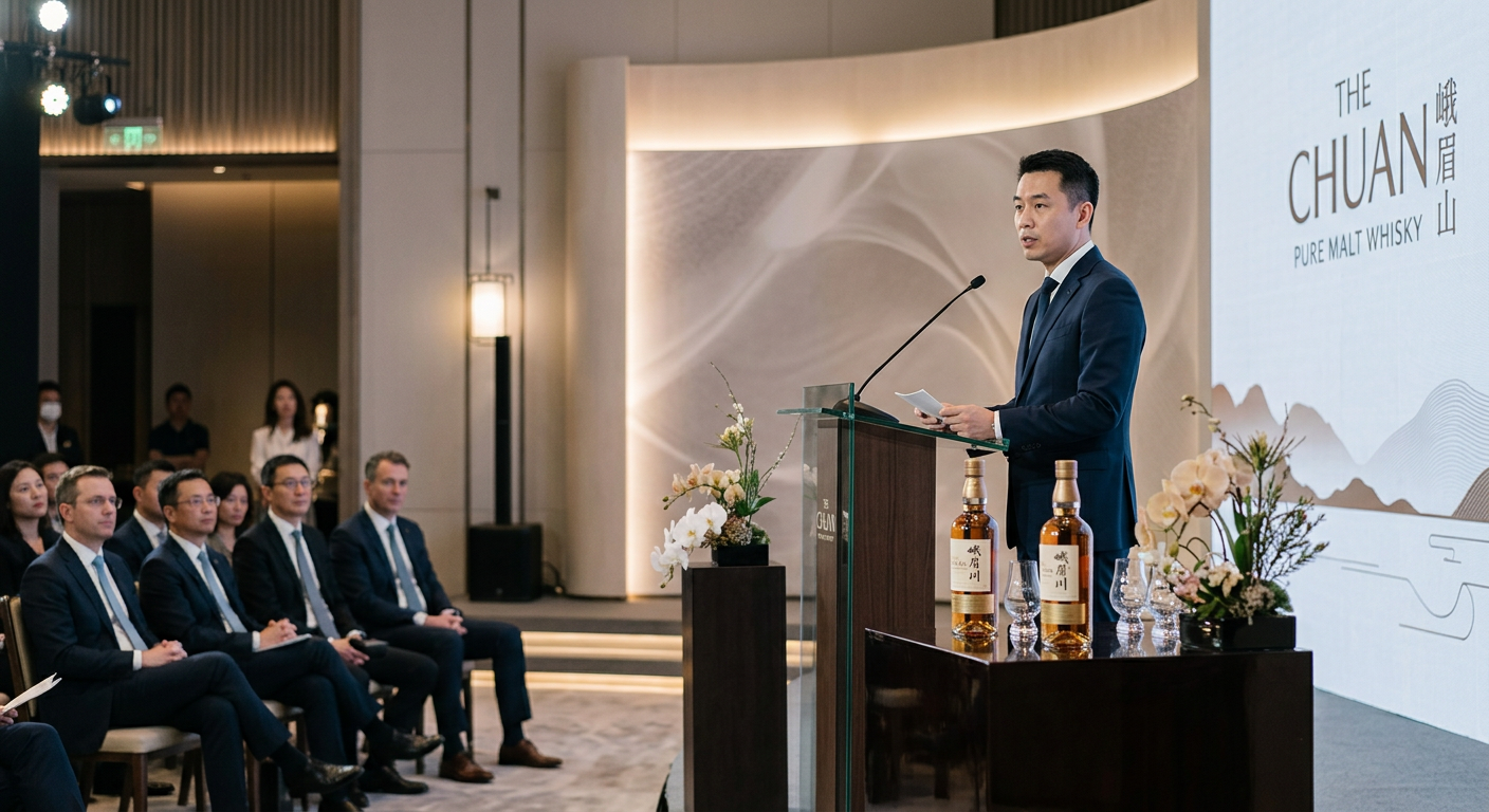Pernod Ricard lance le whisky The Chuan en Chine