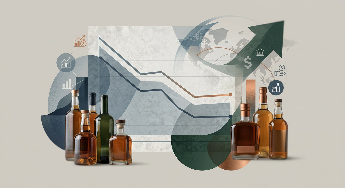 Pernod Ricard verzeichnet im ersten Halbjahr Umsatzrückgang von 4 %