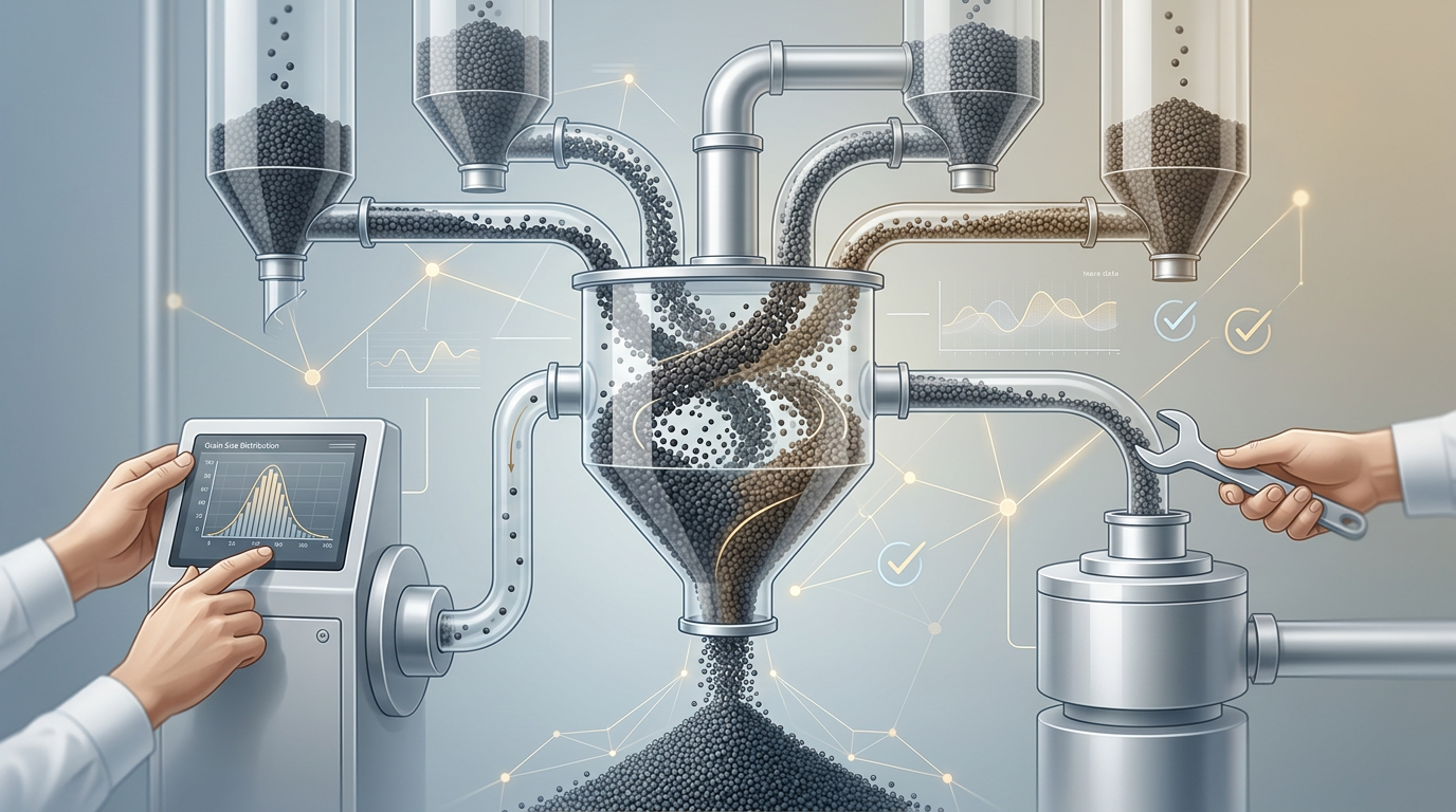 Petroleumkoks-Homogenisierung sorgt für gleichbleibende Qualität